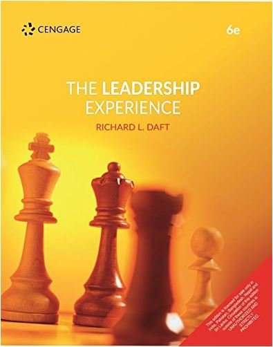 The leadership experience daft 6e - roczone